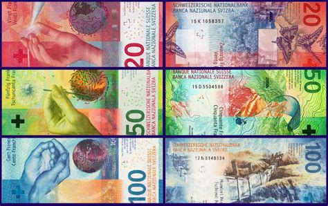 isviçre frangı banknotları